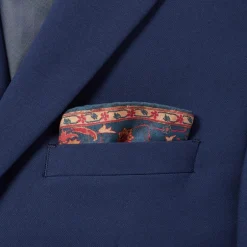 Hot Iranian Vase Carpet Silk Pocket Square Small Accessories