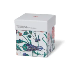 Outlet Iznik Garden Covered Mug with Tea Infuser Tableware
