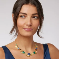 Discount Japanese Imari Collar Necklace Necklaces