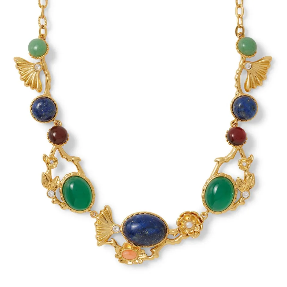 Discount Japanese Imari Collar Necklace Necklaces