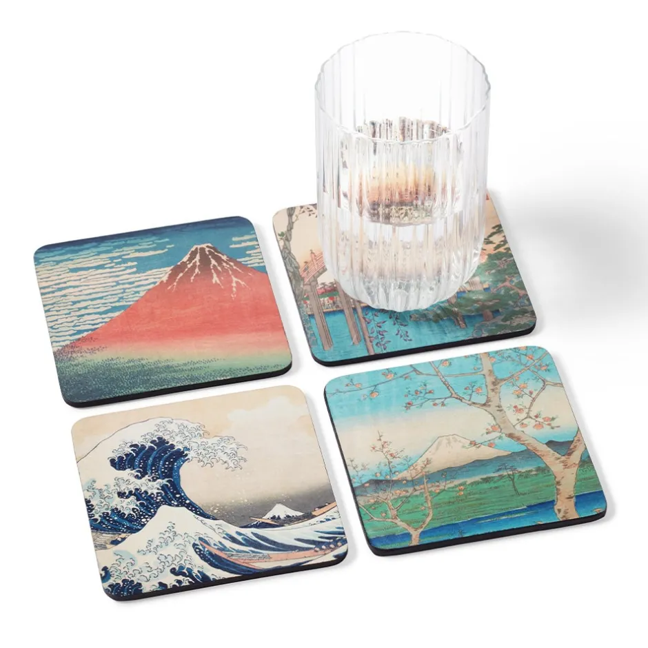 Clearance Japanese Prints Coasters Tableware