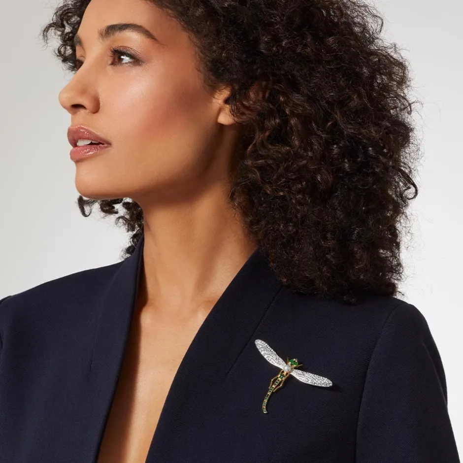 Sale Jeweled Dragonfly Brooch Pins & Brooches