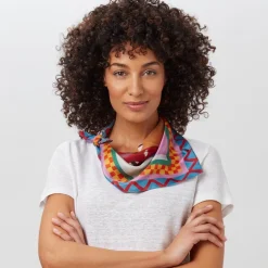 Sale Johnson Three Children Silk Neckerchief Scarves & Wraps