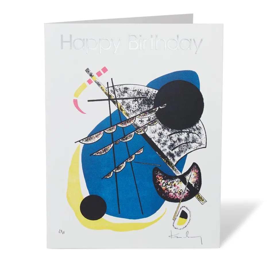 New Kandinsky Small Worlds Happy Birthday Cards Notecards & Correspondence