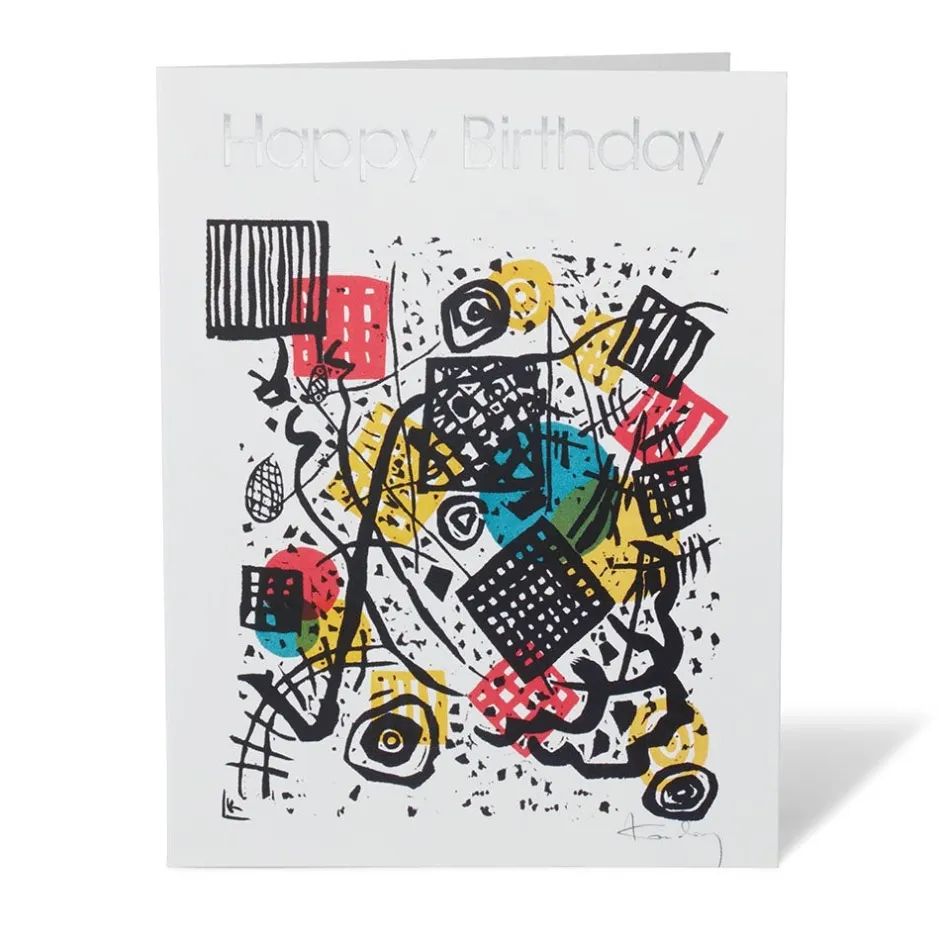 New Kandinsky Small Worlds Happy Birthday Cards Notecards & Correspondence