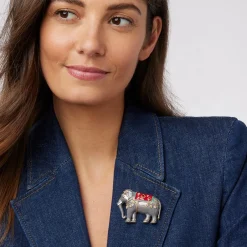 King Elephant Brooch Pins & Brooches