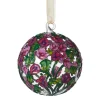 Louis C. Tiffany Hollyhocks Cloisonné Ornament Ornaments