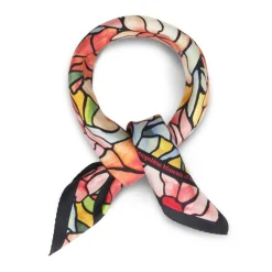 Hot Louis C. Tiffany Peonies Silk Neckerchief Scarves & Wraps