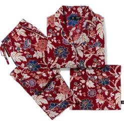 Lyon Floral Cotton Women's Pajamas Clothing