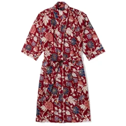 Clearance Lyon Floral Cotton Women's Robe Clothing