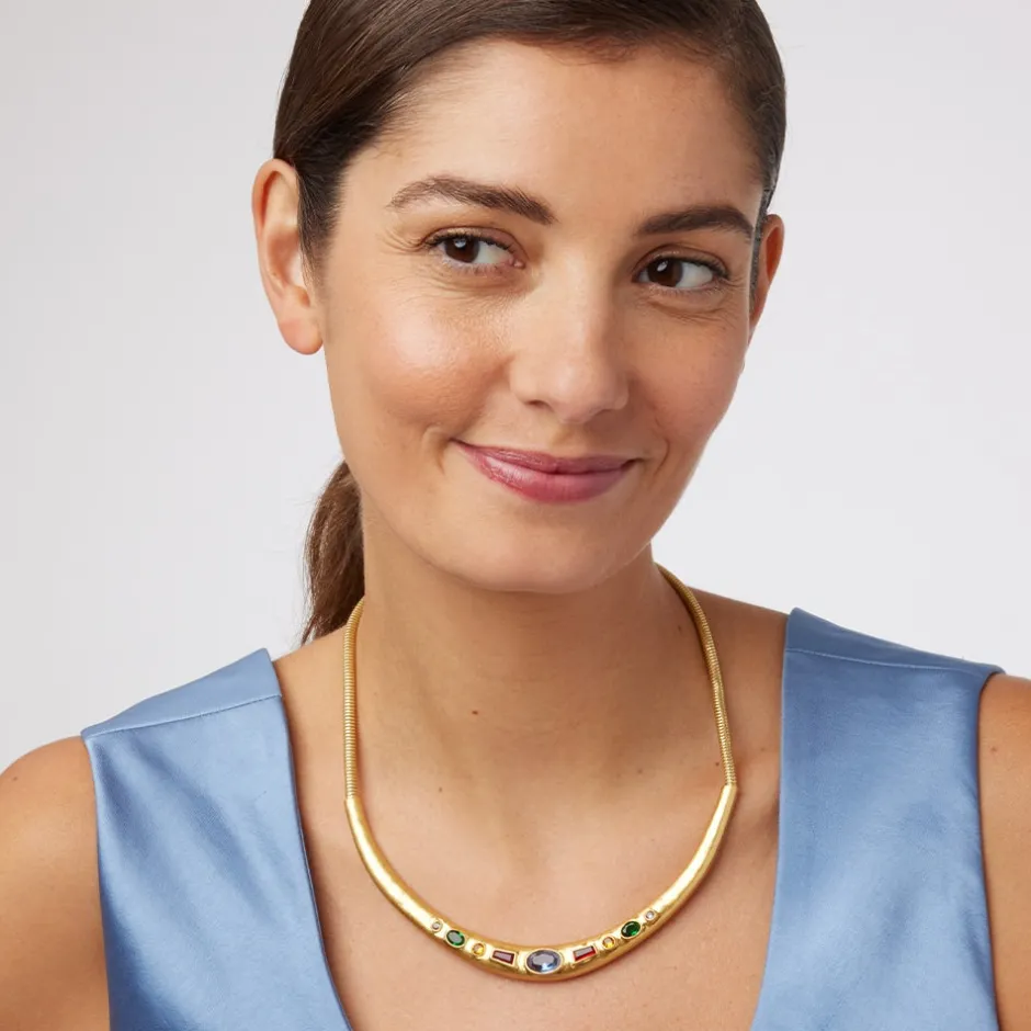 New Medieval Stone Collar Necklace Necklaces