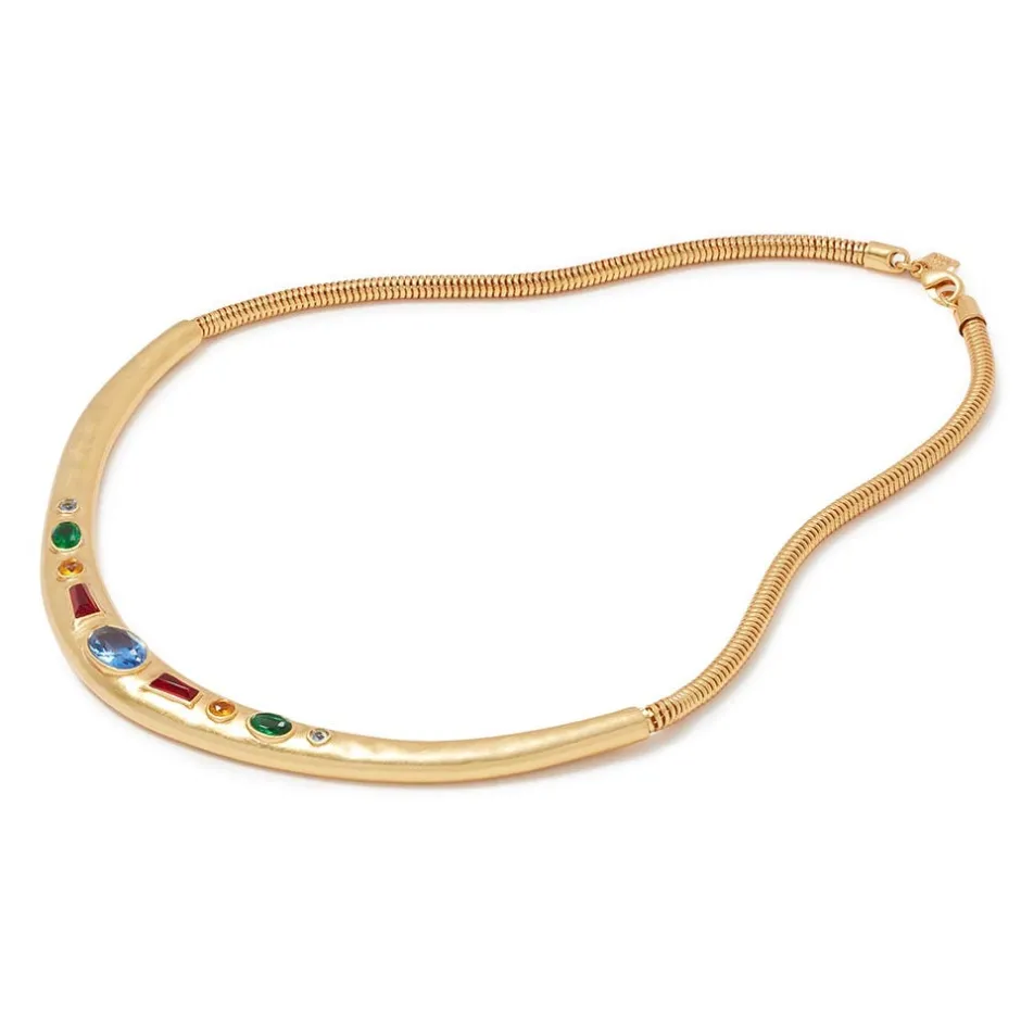New Medieval Stone Collar Necklace Necklaces