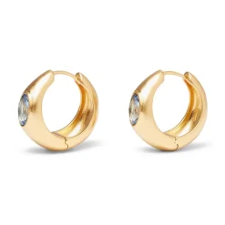 Sale Medieval Stone Hoop Earrings Earrings