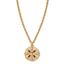 Best Medieval Stone Medallion Pendant Necklace Necklaces