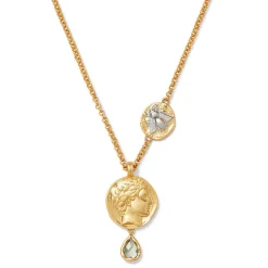 New Mediterranean Coin Pendant Necklace Necklaces