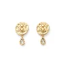New Mediterranean Coin Stud Earrings Earrings