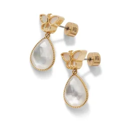 Online Meiji Butterfly Pendant Necklace and Drop Earrings Set Jewelry Sets