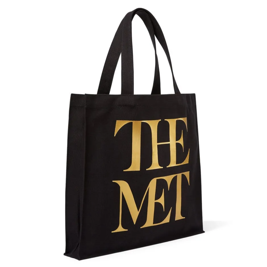 Best Met Logo Canvas Tote Bags