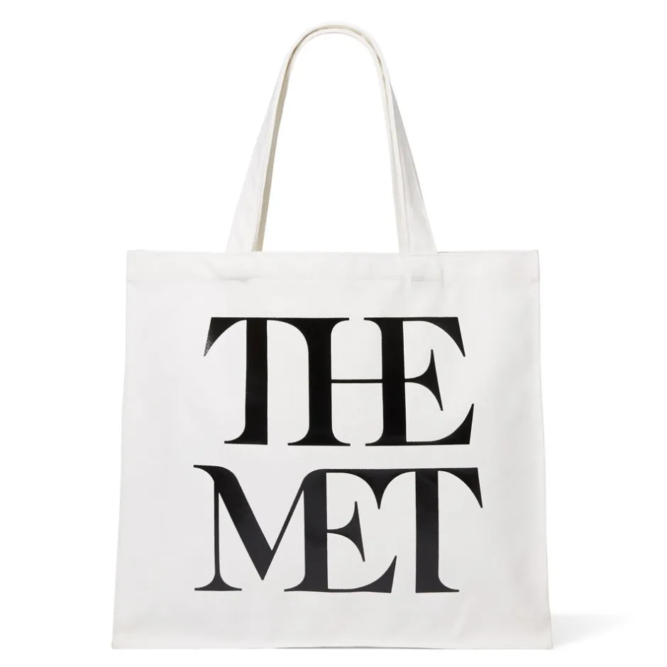 Best Met Logo Canvas Tote Bags