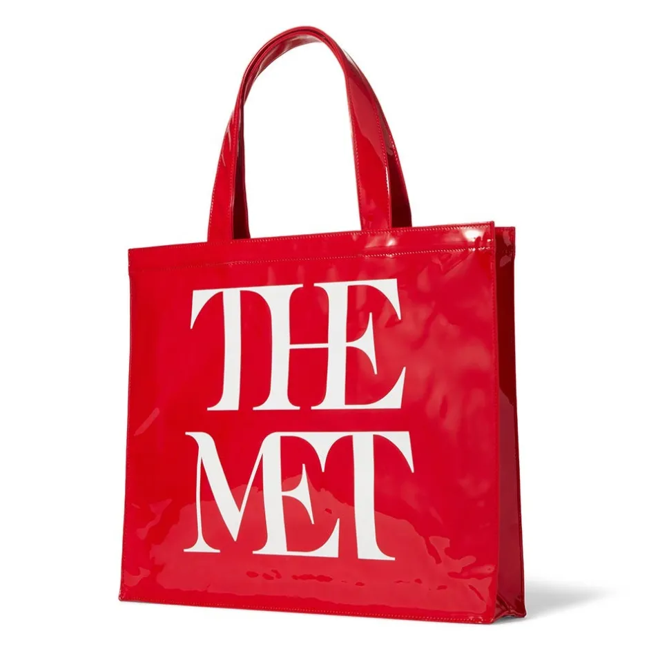Best Met Logo Vinyl Tote Bags