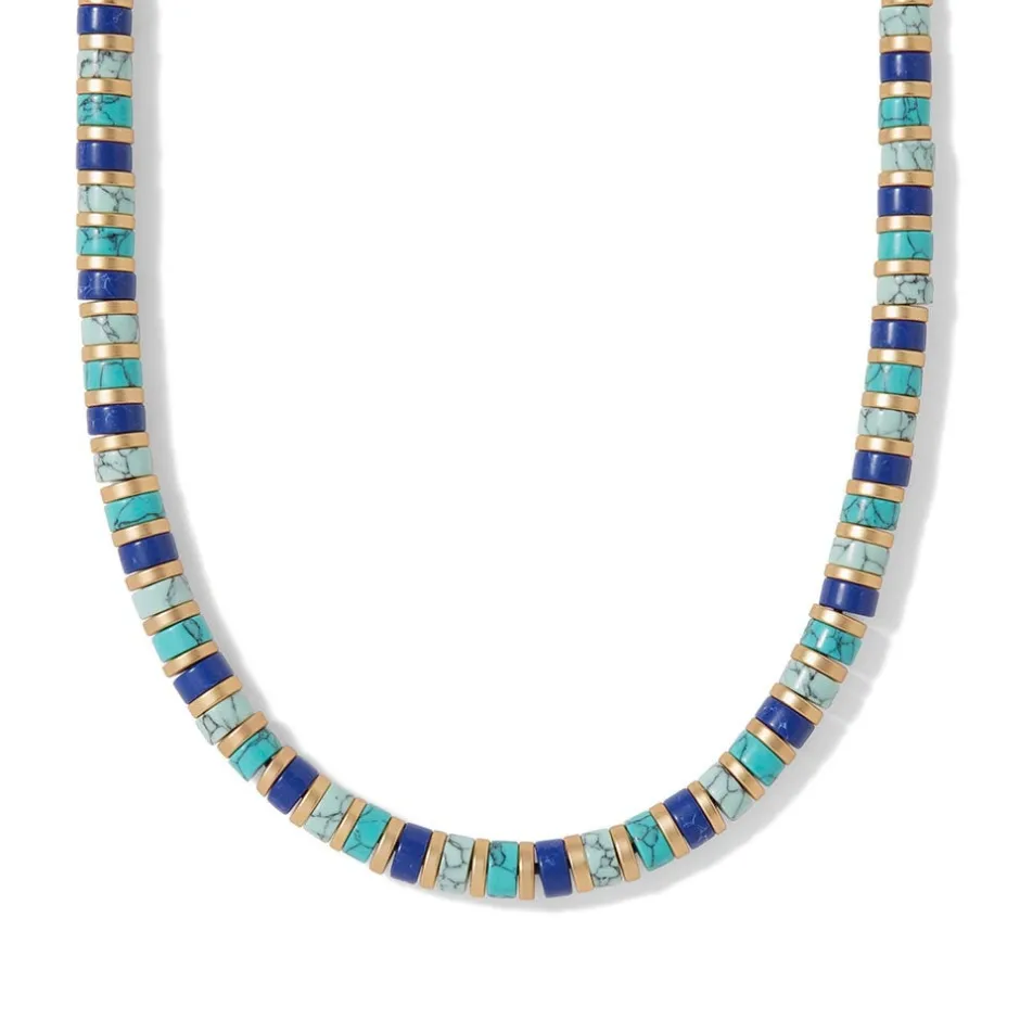 Discount Middle Kingdom Cylindrical Bead Necklace Necklaces