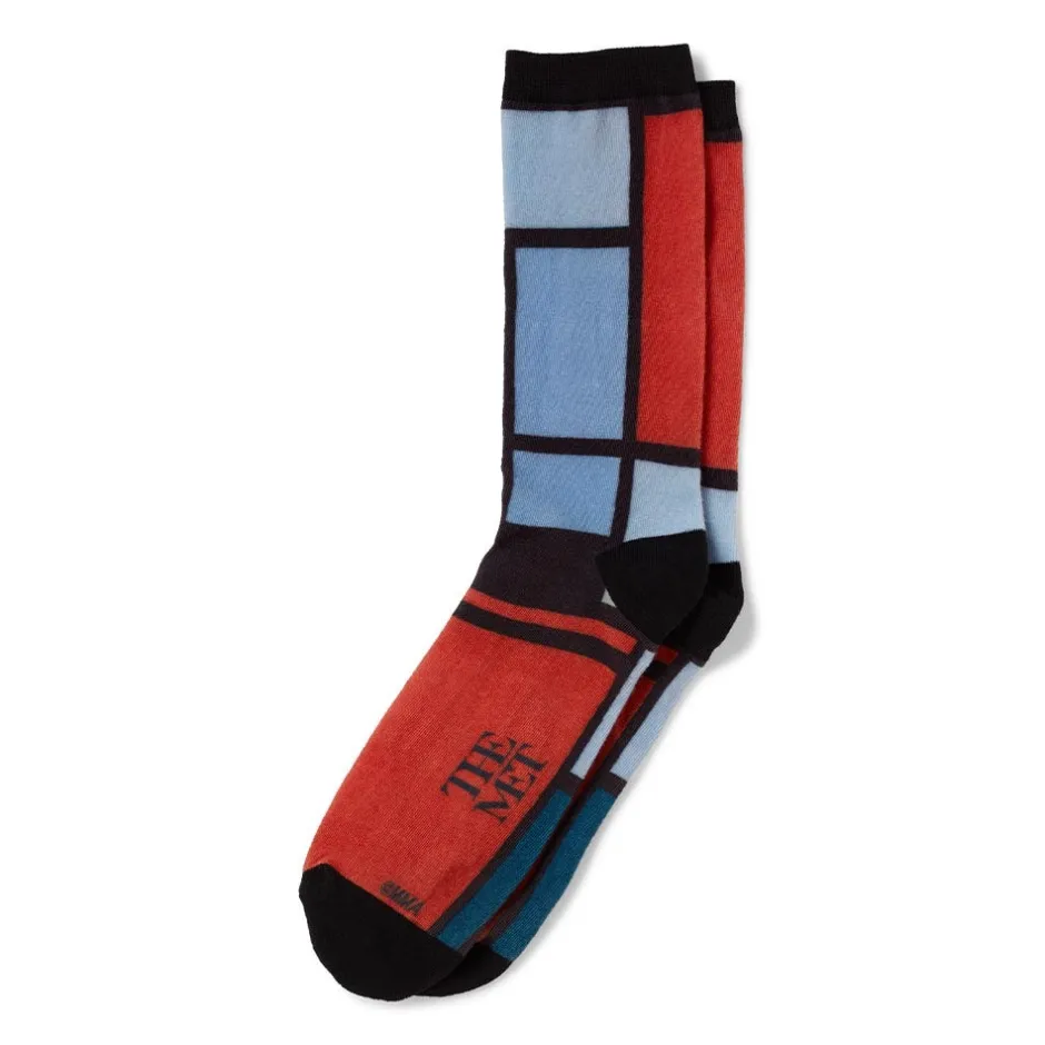 Online Mondrian Composition Socks Small Accessories