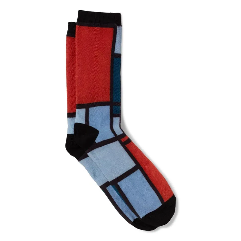 Online Mondrian Composition Socks Small Accessories