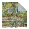 Hot Monet Blooms Double-Sided Square Silk Scarf Scarves & Wraps