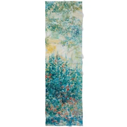 Monet Garden at Argenteuil Oblong Silk Scarf Scarves & Wraps