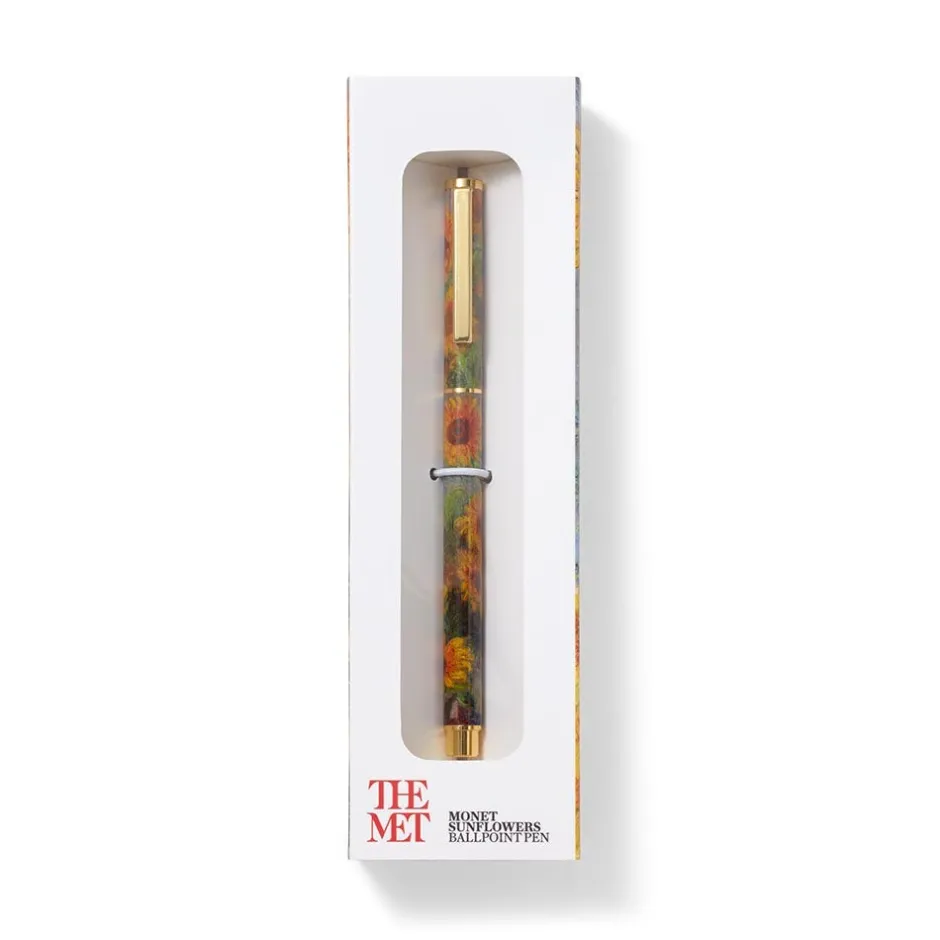 Hot Monet Sunflowers Ballpoint Pen Office