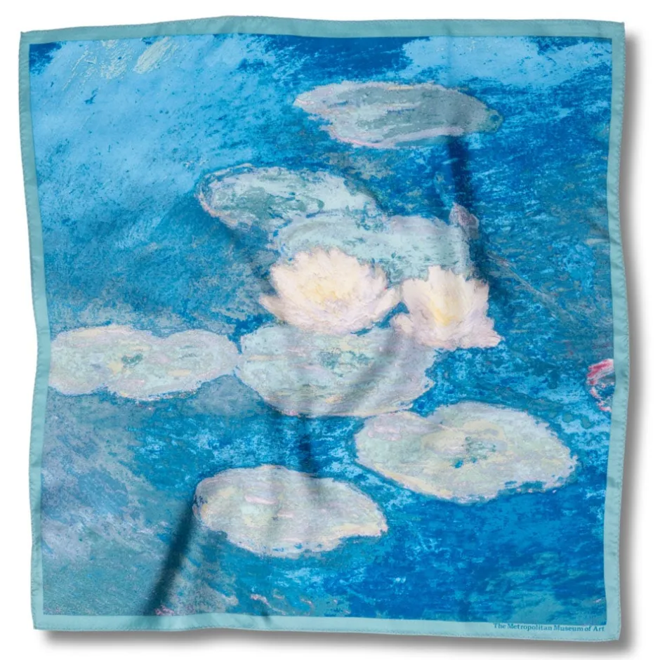 Monet Water Lilies Neckerchief Scarves & Wraps