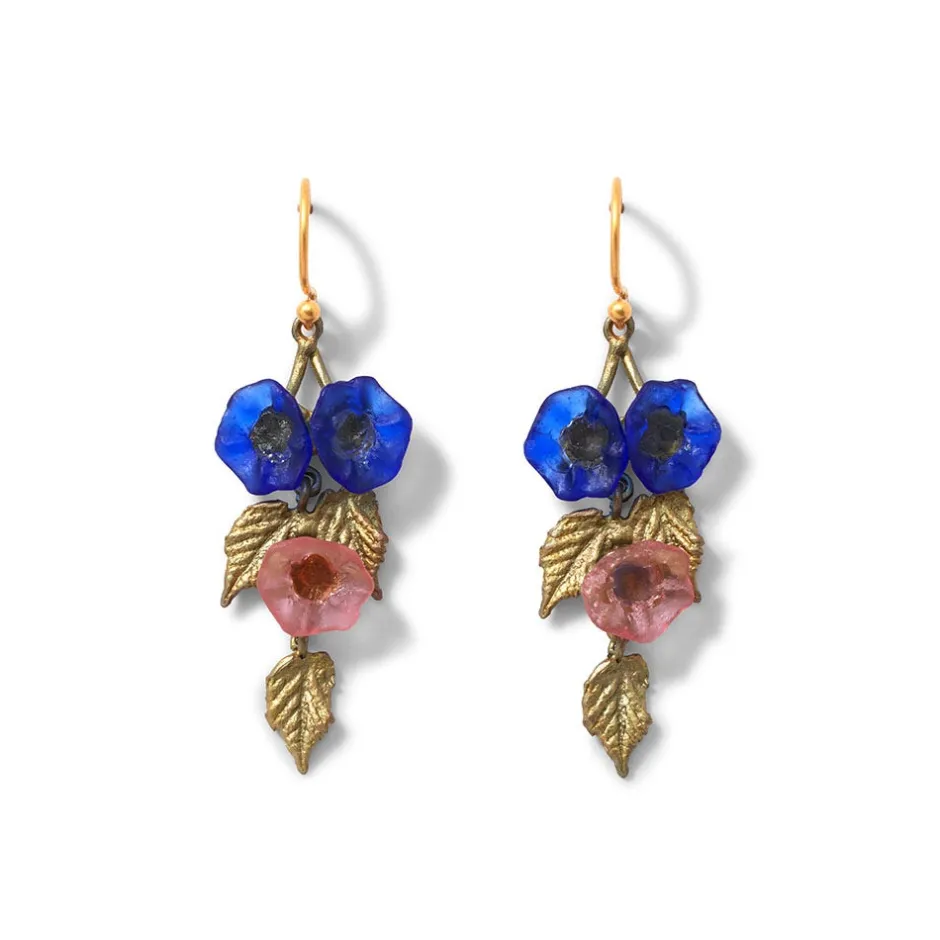 Morning Glories Drop Earrings Earrings