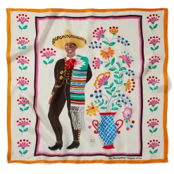 Hot Mérida Saltillo Dress Silk Neckerchief Scarves & Wraps