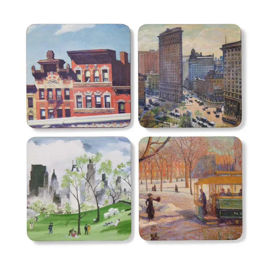 Clearance New York in Art Coasters Tableware