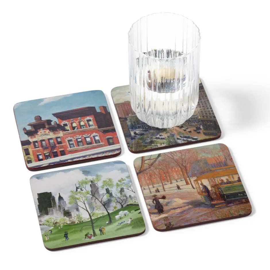 Clearance New York in Art Coasters Tableware