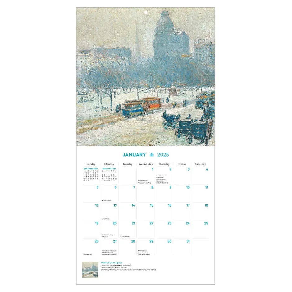 Outlet New York in Art Mini Wall Calendar 2025 Calendars