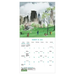 Outlet New York in Art Mini Wall Calendar 2025 Calendars