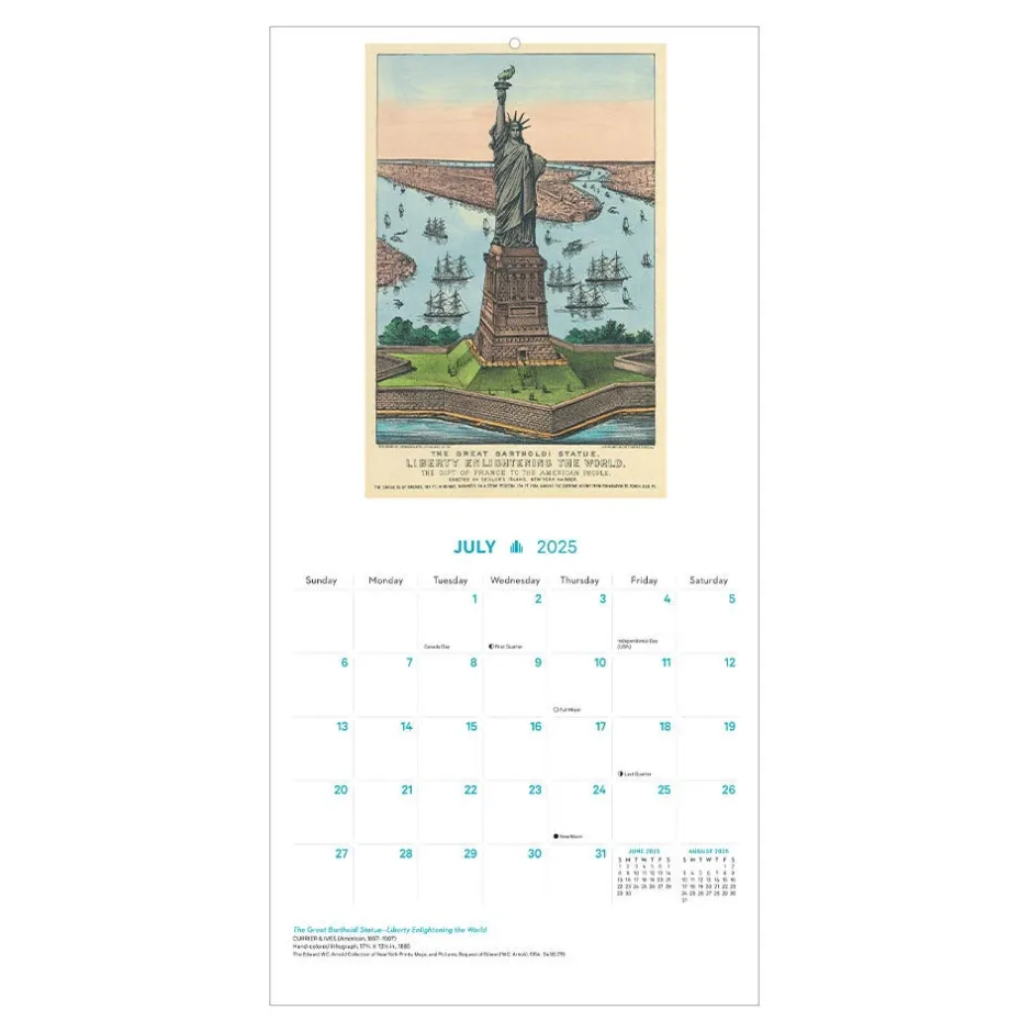 Outlet New York in Art Mini Wall Calendar 2025 Calendars