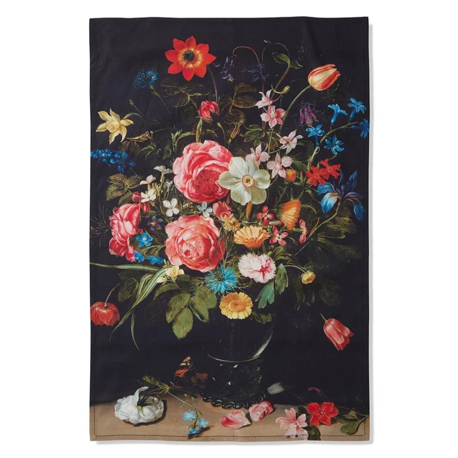 Sale Peeters Bouquet of Flowers Tea Towel Decorative Accents