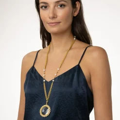 Outlet Philippine Pearl Magnifier Pendant Necklace Necklaces