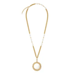 Outlet Philippine Pearl Magnifier Pendant Necklace Necklaces