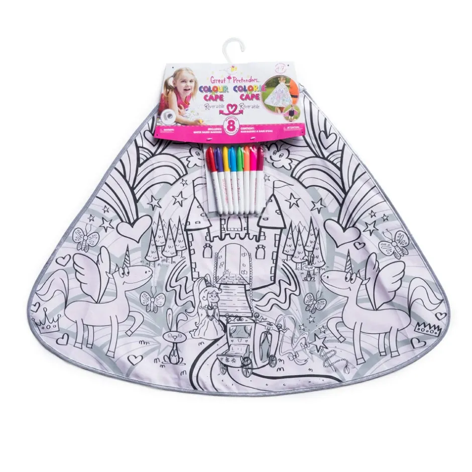 Best Princess Color-a-Cape Kit Art Supplies & Easels