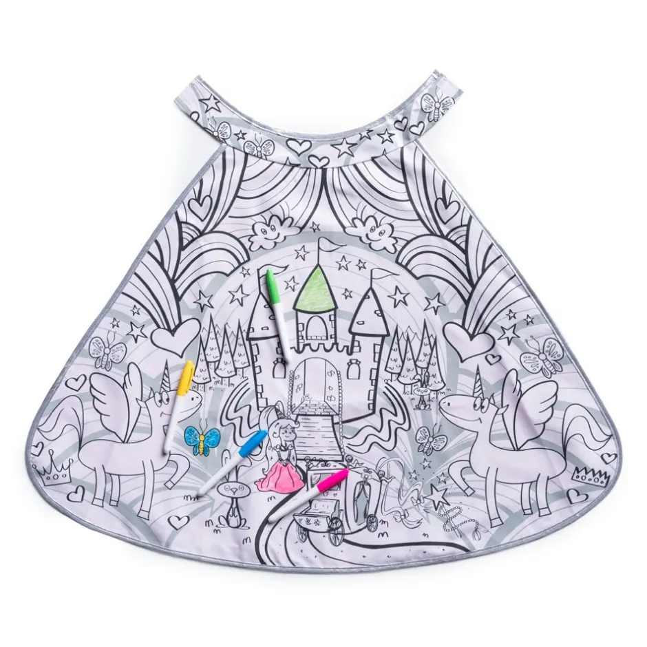 Best Princess Color-a-Cape Kit Art Supplies & Easels