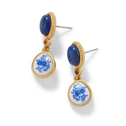 Best Qing Bottle Floral Drop Earrings Earrings