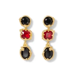 Rococo Motifs Drop Earrings Earrings