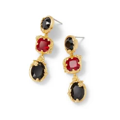 Rococo Motifs Drop Earrings Earrings