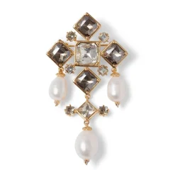 Best Royal Tudor Pearl Chandelier Brooch Pins & Brooches