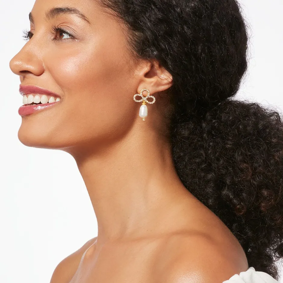 Best Royal Tudor Pearl Drop Earrings Earrings