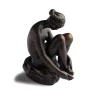 Hot Seated Female Nude Sculpture Sculpture