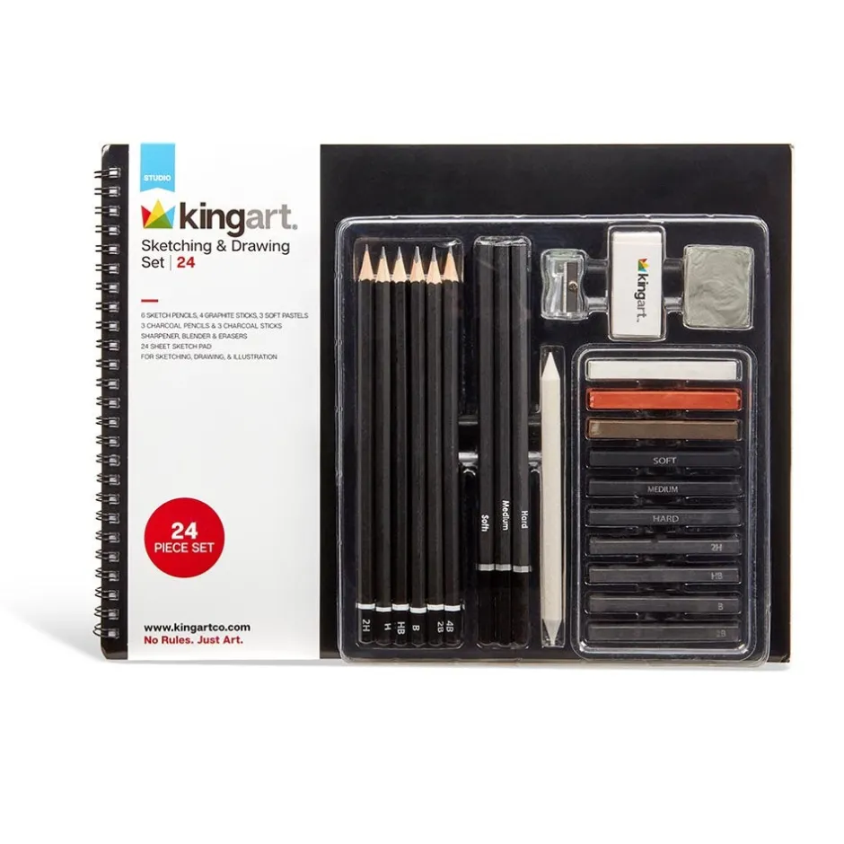 Discount Sketching and Drawing Set Art Supplies & Easels